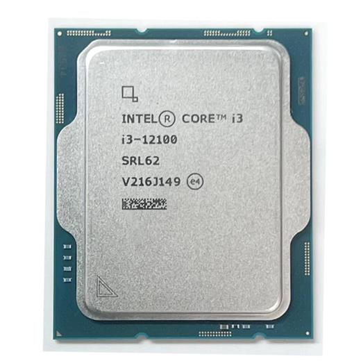 Intel Alder Lake Core İ3 12100 Tray 3.3Ghz 1700P 12Mb (60W) Uhd730 Kutusuz İşlemci(100.10.10.0112)