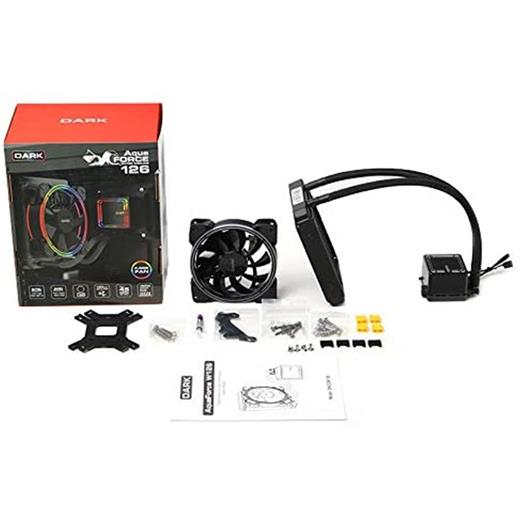 Dark Aquaforce W126 12Cm Frgb Led Fan + Pompa, Intel & Amd Uyumlu Sıvı Soğutma Sistemi (Dkccw126)(100.10.40.0042)