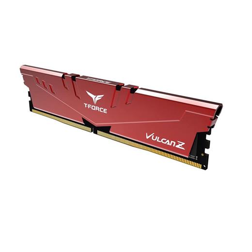 Team T-Force Vulcan Z 8Gb (1X8Gb) Ddr4 3200Mhz Cl16 Kırmızı Gaming Ram (Tlzrd48G3200Hc16F01)(100.20.10.0345)