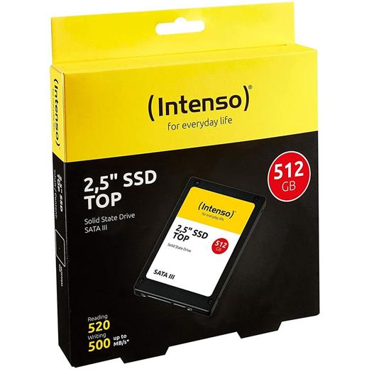 Intenso 512Gb 3812450 Top 520Mb--500Mb-S 2.5