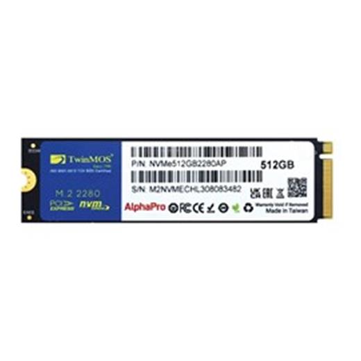 Twinmos 512Gb M.2 Pcıe Gen3 Nvme Ssd (3600-3250Mb-S) Nvme512Gb2280Ap Tlc 3Dnand Ssd(100.30.20.0364)