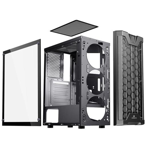 Gamebooster Gb-F3101B Usb 3.0, Atx Mesh, Rgb Fan, Siyah Kasa  (Psu Yok)                 (100.40.10.0258)