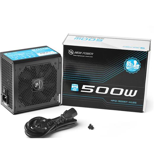 High Power Hpq-500St-H12S 500W 80+ Standard 37.5A Single Rail Aktif Pfc Siyah Atx Güç Kaynağı(100.50.20.0136)