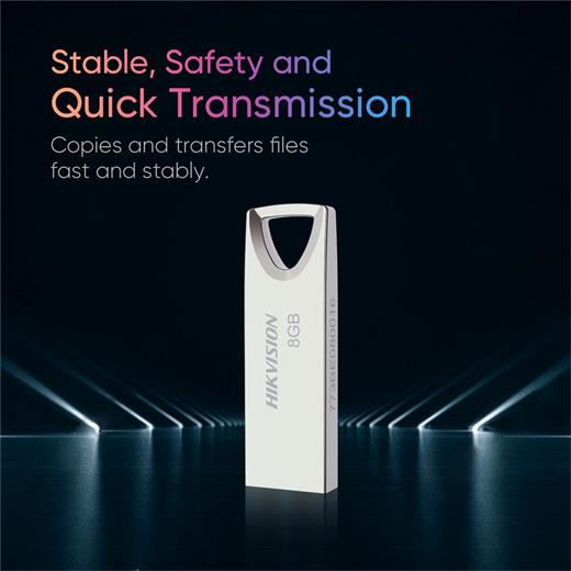 Hikvision 8Gb Usb2.0 Hs-Usb-M200-8G Metal Flash Bellek(110.10.10.0026)