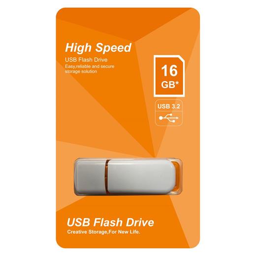 Elba 16Gb Plastik Beyaz-Turuncu 3.2 Usb Flash Bellek(110.10.10.0113)