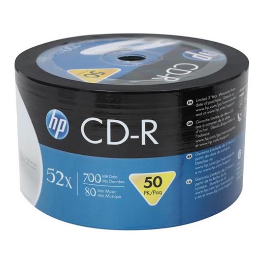 Hp Cd-R 700Mb-80Mın 52X 50 Li Shrink (110.40.10.0003)