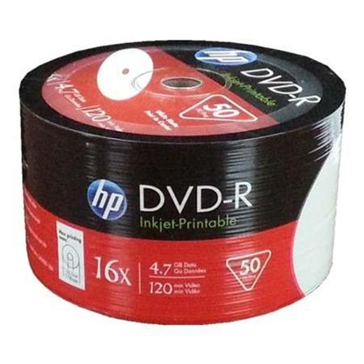 Hp Dvd-R 4,7Gb-120Min 16X 50 Li Shrink(110.40.20.0004)