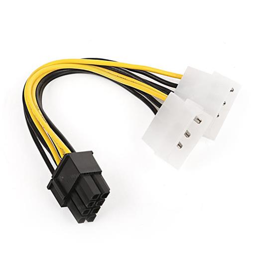 Dark Dk-Cb-P104 2X Molex 4Pin To 6+2Pin Pcı-E Dönüştürücü Kablo(250.10.10.0370)