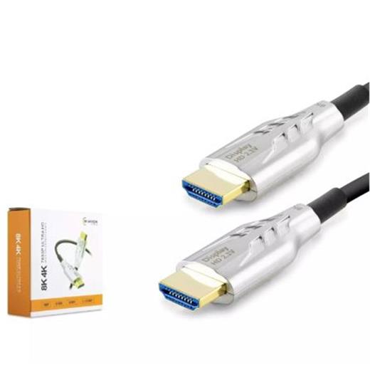 Hadron Hdx2048 Hdmı Kablo Pvc 8K 60Hz 2.1V Optıc Od8.0 15M Siyah(250.10.40.0090)