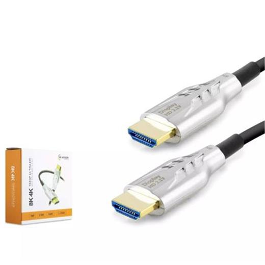 Hadron Hdx2047 Hdmı Kablo Pvc 8K 60Hz 2.1V Optıc Od8.0 10M Siyah(250.10.40.0091)