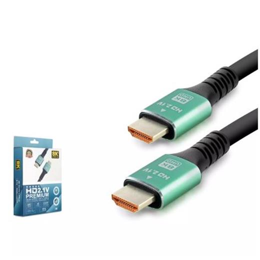 Hadron Hdx2045 Hdmı Kablo Pvc 8K 60Hz 2.1V Optıc Od8.0 3M Siyah(250.10.40.0093)
