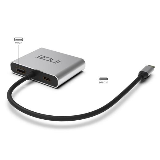 İnca Itpc-4 T Usb C To 2X Hdmı 4K Usb 2.0+Pd(250.20.10.0083)