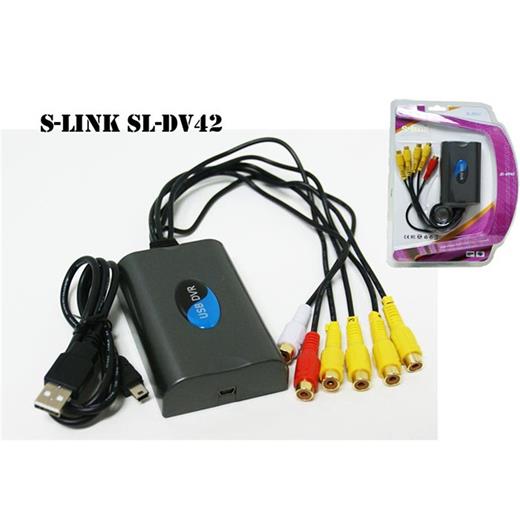 S-Link Sl-Dv42 Usb To Dvr 4 Port Adaptör(250.20.10.0088)