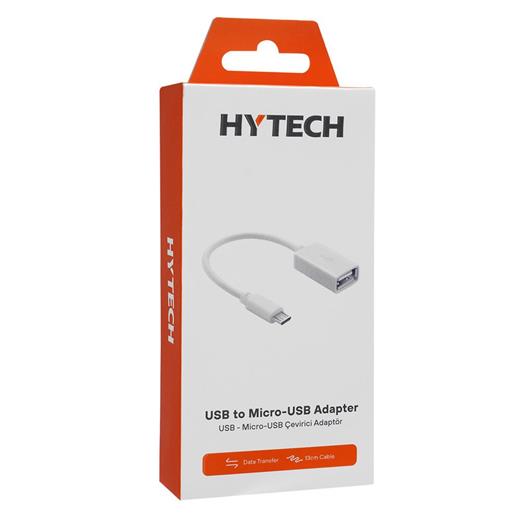 Hytech Hy-X110 Beyaz Usb F To Microusb M Otg Çevirici(250.20.20.0019)