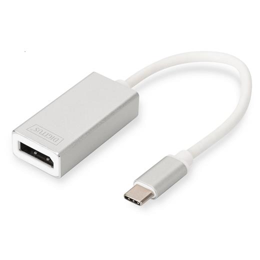 Digitus Da-70844 Usb 3.0 (Usb Tip C)  -  Displayport (Dp) Grafik Adaptörü(250.20.20.0125)