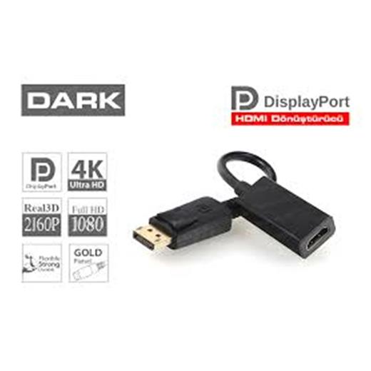 Dark Dk-Hd-Adpxhdmıv2 Display Port - Hdmı Dönüştürücü(250.20.30.0002)