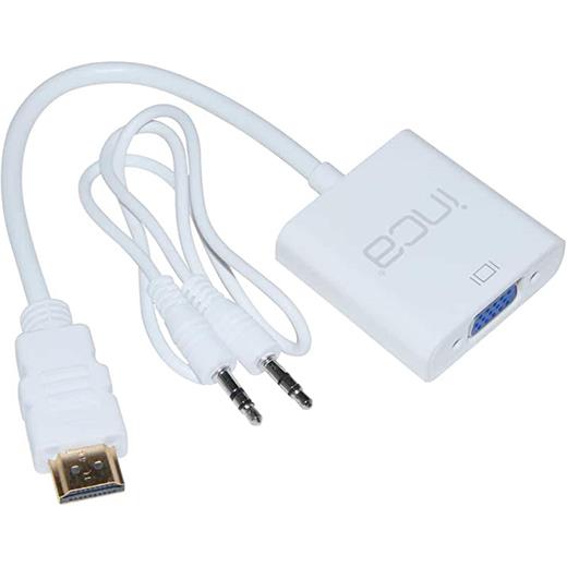 Inca Ihtv-7Tb 20Cm Hdmı-Vga (D) Görüntü Adaptörü Beyaz Sesli(250.20.30.0024)