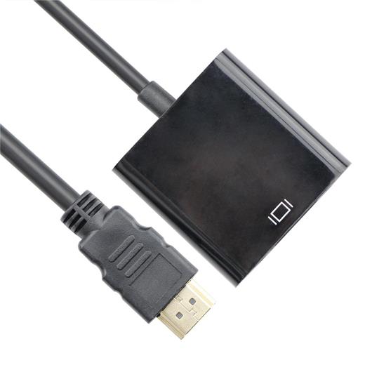 Vcom Cg591-B-0.15 Siyah Hdmi Erkek To Vga Dişi Dönüştürücü(250.20.30.0050)