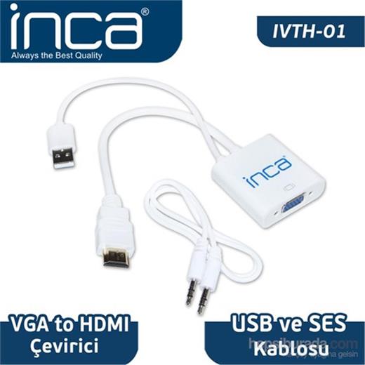 Inca Ivth-01 Vga To Hdmı Çevirici(250.20.30.0061)