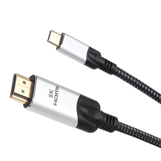 Vcom Cu423Mcv-1.8 Siyah 1.8Mt Type-C To Hdmi 2.0V Kablo(250.20.30.0066)