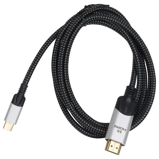 Vcom Cu423Mcv-1.8 Siyah 1.8Mt Type-C To Hdmi 2.0V Kablo(250.20.30.0066)