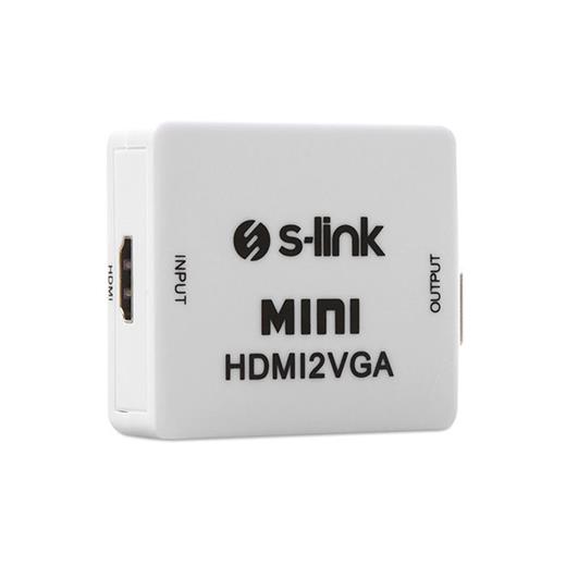 S-Link Sl-Hvc10 Hdmı To Vga + Audio Çevirici(250.20.30.0073)