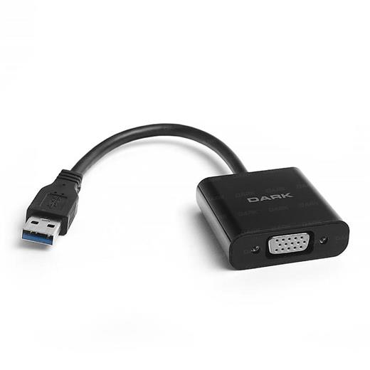 Dark Dk-Ac-Uga34 Uga34 Vga Usb To Vga  3.0 - 2.0 Çevirici 15Cm (250.20.30.0084)
