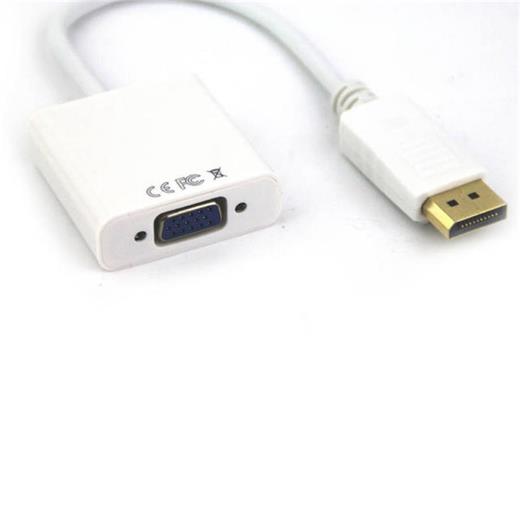Vcom Cg603-0.15 Beyaz Display Port Erkek To Vga Dişi Dönüştürücü(250.20.40.0037)