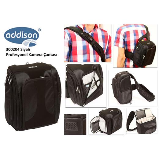 Addison 300204 Siyah Profesyonel Kamera Çantası(250.30.20.0018)