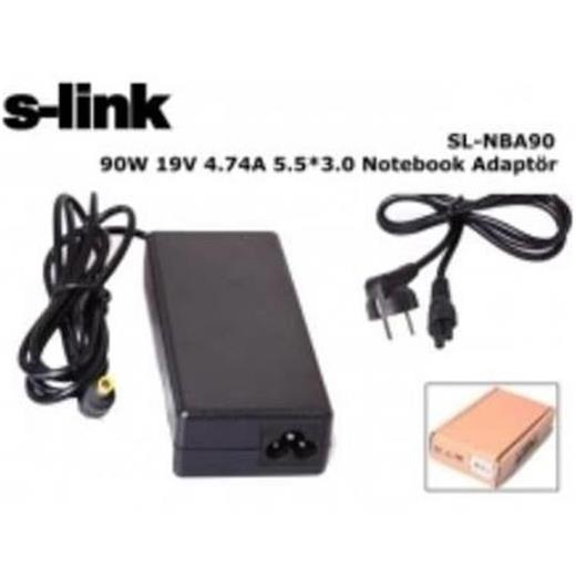 S-Link Sl-Nba90 90W 19V 4.74A 5.5-3.0 Samsung Notebook Bataryası(250.45.10.0145)