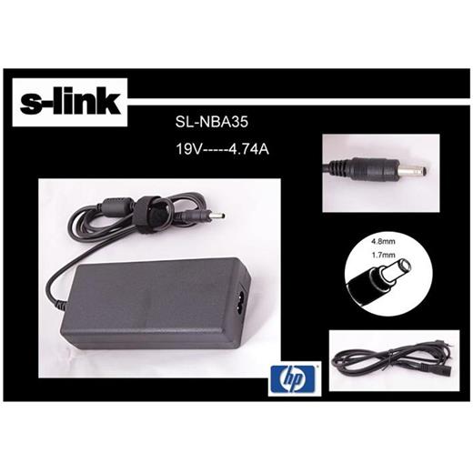 S-Link Sl-Nba35 19V 4.74A 4.8-1.7 Bullet Notebook Adaptörü(250.45.10.0155)