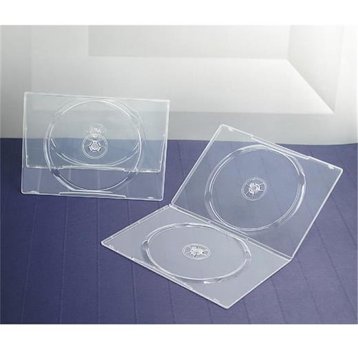 Elba Qd-342.7F-Su 2Li Parlak Şeffaf 7Mm Dvd Kutusu 10 Adet(250.50.20.0008)