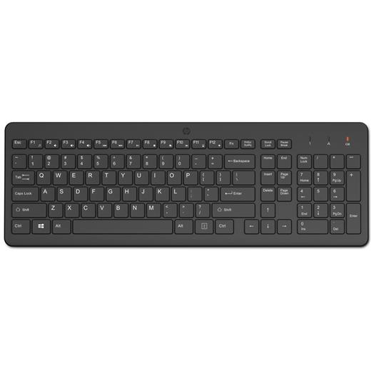 Hp 225 805T1Aa Kablosuz Klavye 2.4Ghz (1 X Aaa Pil) Siyah (12 Kısayol Kombinasyonu)(300.10.30.0072)