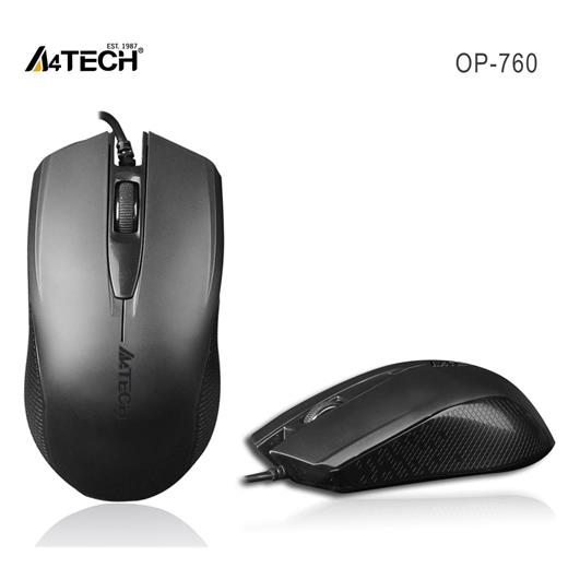 A4 Tech Op-760 Usb Siyah V-Track 1000 Dpı Mouse(300.20.20.0039)