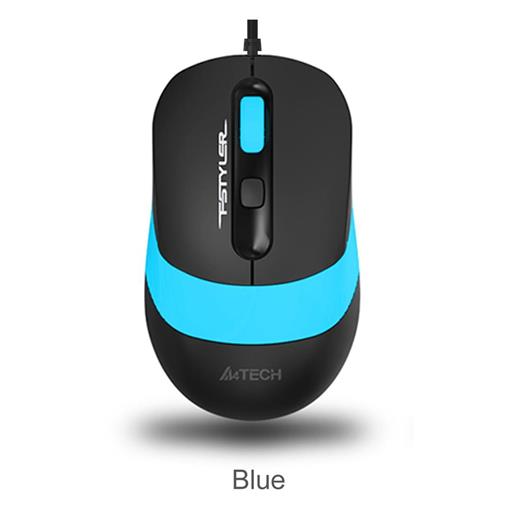 A4 Tech Fm10 Usb Fstyler Mavi Optik 1600 Dpı Mouse(300.20.30.0090)