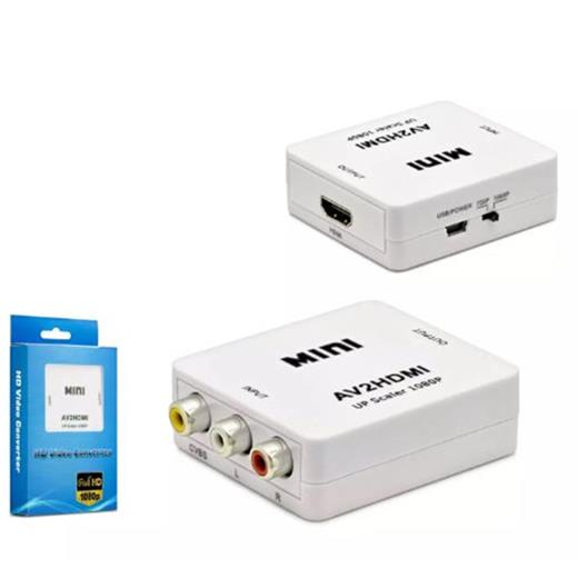 Hadron Hdx1282 Hd Vıdeo Convertor Av (In) To Hdmı (Out) Beyaz(300.40.10.0031)