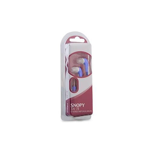 Snopy Sn-78 Kırmızı Kulak İçi Kulaklık(300.70.20.0055)