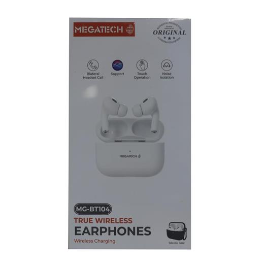 Megatech Mg-Bt104 True Earphones Bluetooth Kablosuz Kulaklık (300.70.40.0235)
