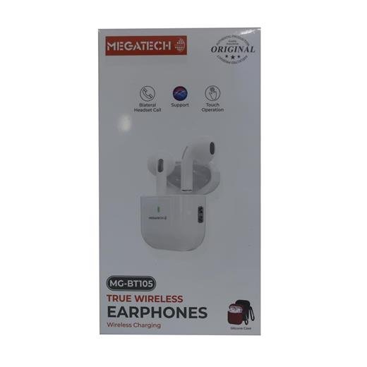 Megatech Mg-Bt105 True Earphones Bluetooth Kablosuz Kulaklık (300.70.40.0236)