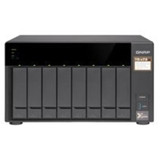 Qnap Ts-873Au-Rp-4Gb Ram 8 Hdd Yuvalı Siyah  Rack Nas Çoklu Depolama Ünitesi(350.10.10.0022)