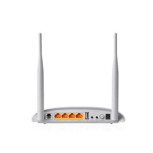 Tp-Link Td-W9970 300 Mbps 4 Port Adsl2+-Vdsl-Vpn Kablosuz Fiber Modem(400.20.10.0014)