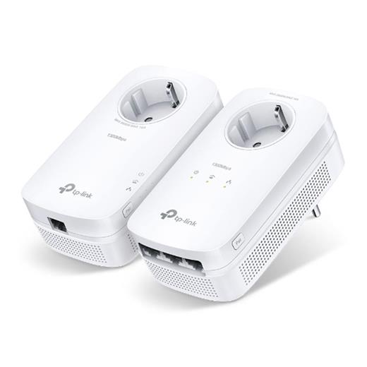 Tp-Link Tl-Pa8033Pkıt 1300 Mbps 3 Portlu Priz Soketli Powerline Adaptör(400.30.40.0022)