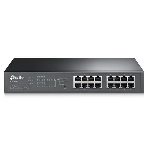 Tp-Link Tl-Sg1016Pe 8 Port Poe+ 16 Port 10-100-1000 Mbps Switch Çelik Kasa Rack Mount(400.40.10.0027)