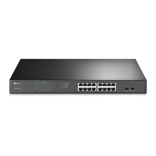 Tp-Link Tl-Sg1218Mp 16 Port 10-100-1000 Poe+ Switch 2 Port Sfp Çelik Kasa Rack Mount(400.40.10.0030)