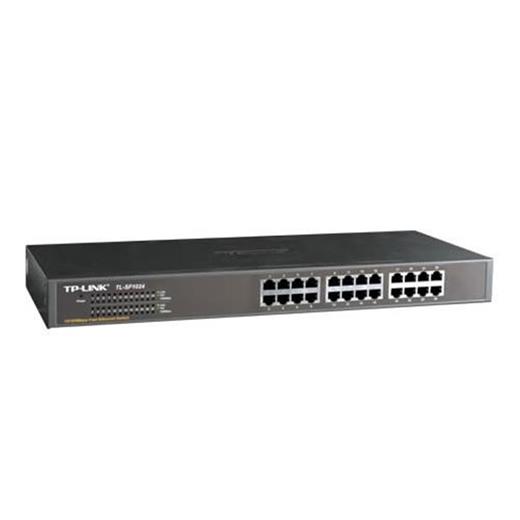Tp-Link Tl-Sf1024D 24 Port 10-100 Mbps Switch Çelik Kasa Rack Mount(400.40.10.0073)