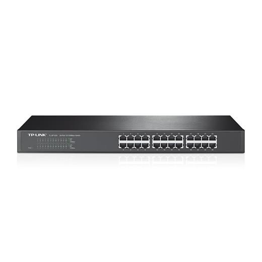 Tp-Link Tl-Sf1024D 24 Port 10-100 Mbps Switch Çelik Kasa Rack Mount(400.40.10.0073)