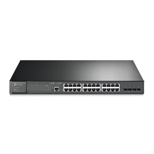 Omada Tp-Link Tl-Sg3428Mp 24 Port 10-100-1000 Poe+ Switch 4 Port Sfp L2 Çelik Kasa Rack Mount(400.40.10.0082)