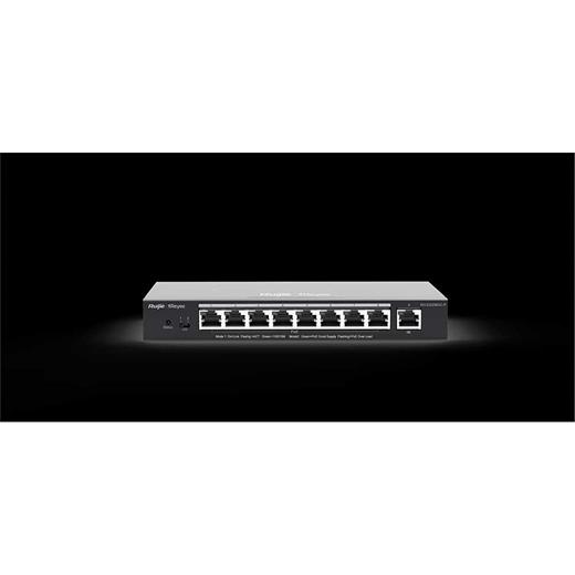 Ruijie-Reyee Rg-Es209Gc-P 8 Port Poe+ 10-100-1000Mbps+1Port 10-100-1000Mbps Yönetilebilir Çelik 120W(400.40.10.0182)