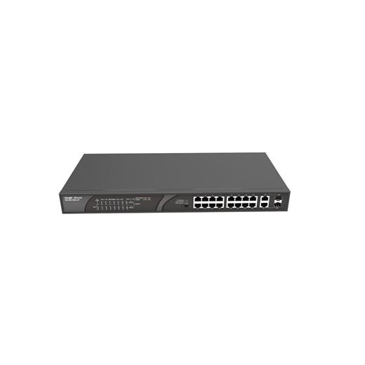 Ruijie-Reyee Rg-Es118S-Lp 16 Port Poe+ 10-100 Mbps 2 Port Sfp 120W(400.40.10.0324)