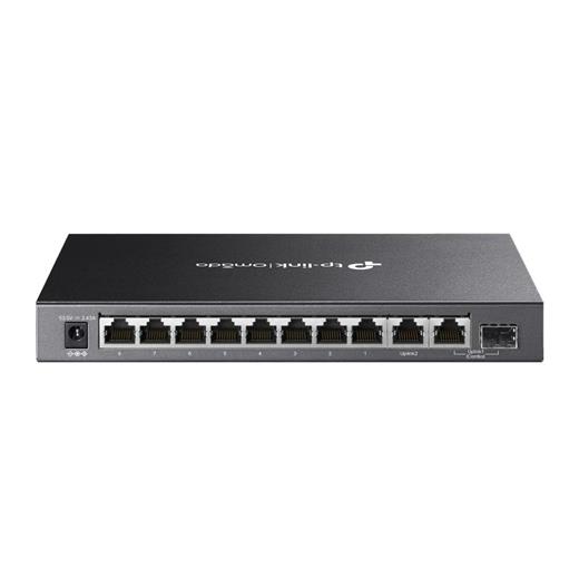 Omada Tp-Link Ds110Gmp 8 Port 10-100-1000 Poe+ Switch 1 Port Sfp + 1 Port Uplink Çelik Kasa Rack (400.40.10.0345)